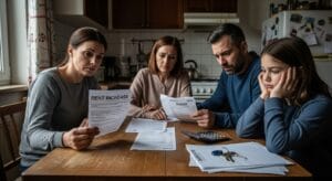 Housing assistance cuts affecting a family rent budget