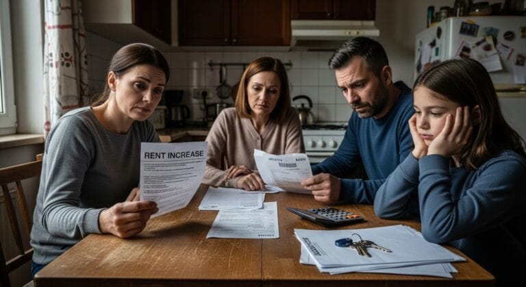 Housing assistance cuts affecting a family rent budget