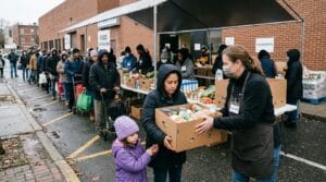 Food bank line growing after SNAP benefit cuts
