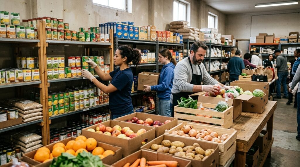 Food pantry shelves strained by rising demand after SNAP cuts