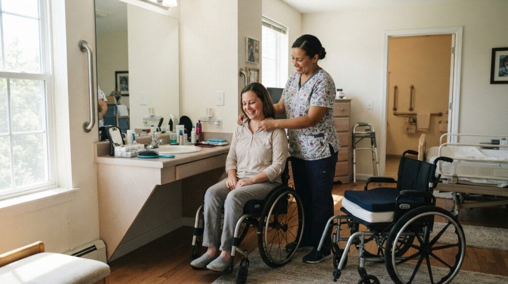 Medicaid home care through home and community-based services